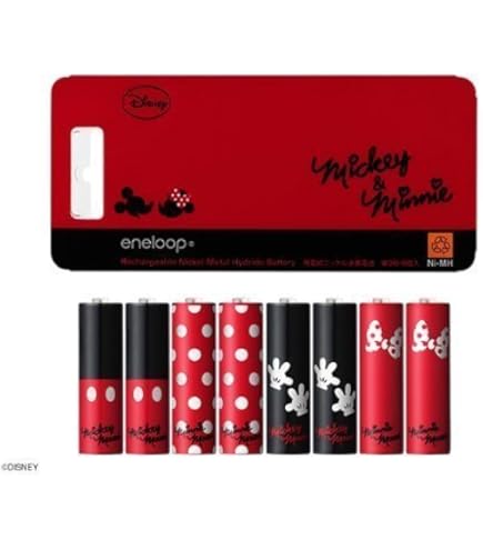 Amazon | 限定110周年ディズニーeneloop 単3形8本セット HR